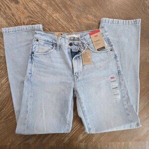 Levi’s ’94 Baggy Jeans Light Wash Size 25 x 31 High Rise Straight Leg NWT